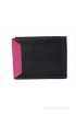 Butterflies Women Casual, Evening/Party Pink, Black Artificial Leather Wallet(5 Card Slots)
